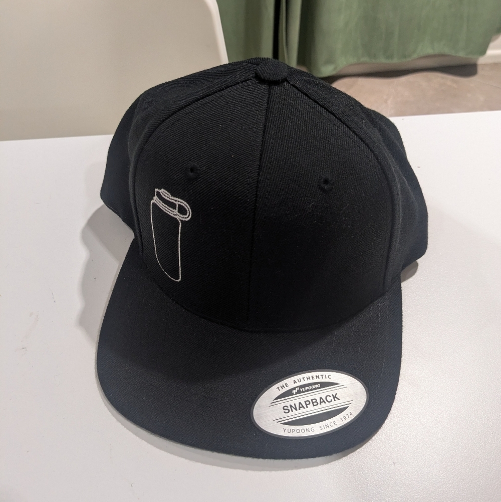 NEW Black Nalgene Snapback Hat